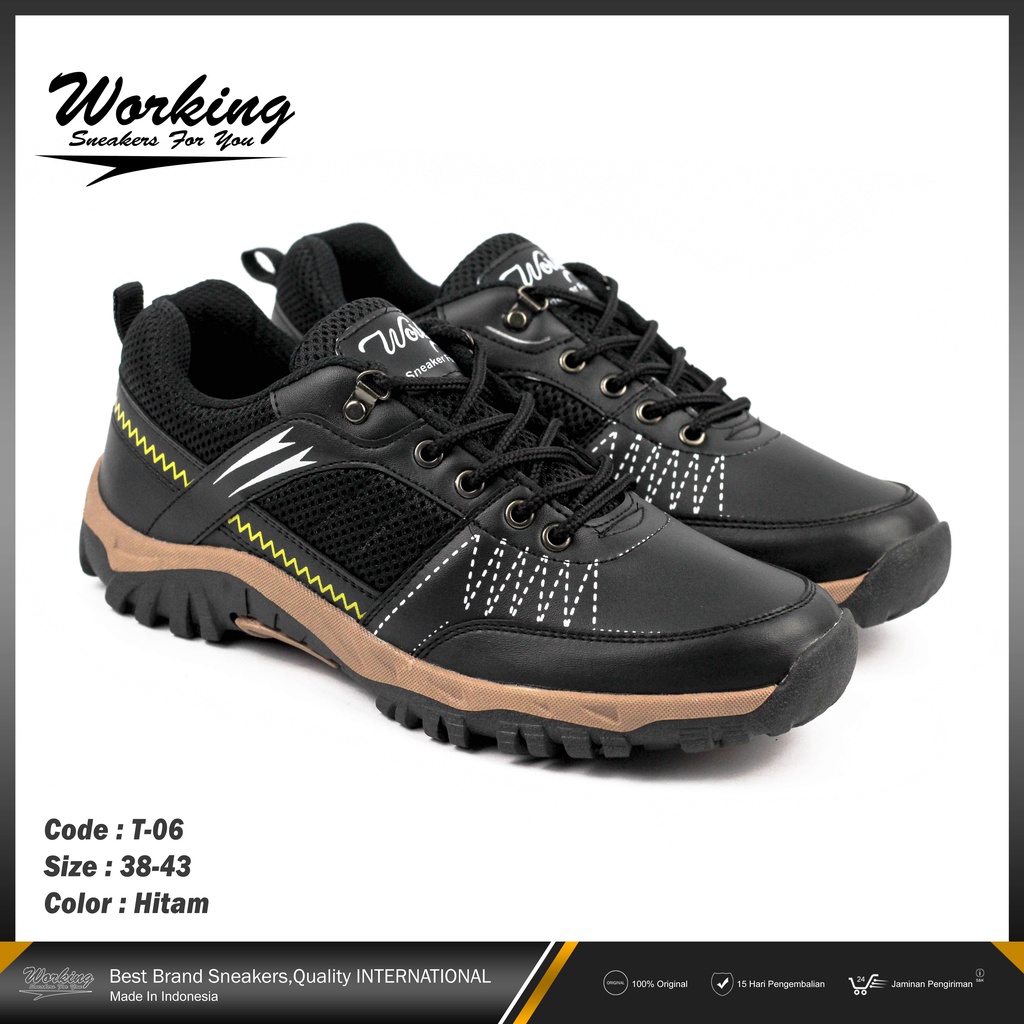 Working Sneakers For You Sepatu Hiking T-06 Original