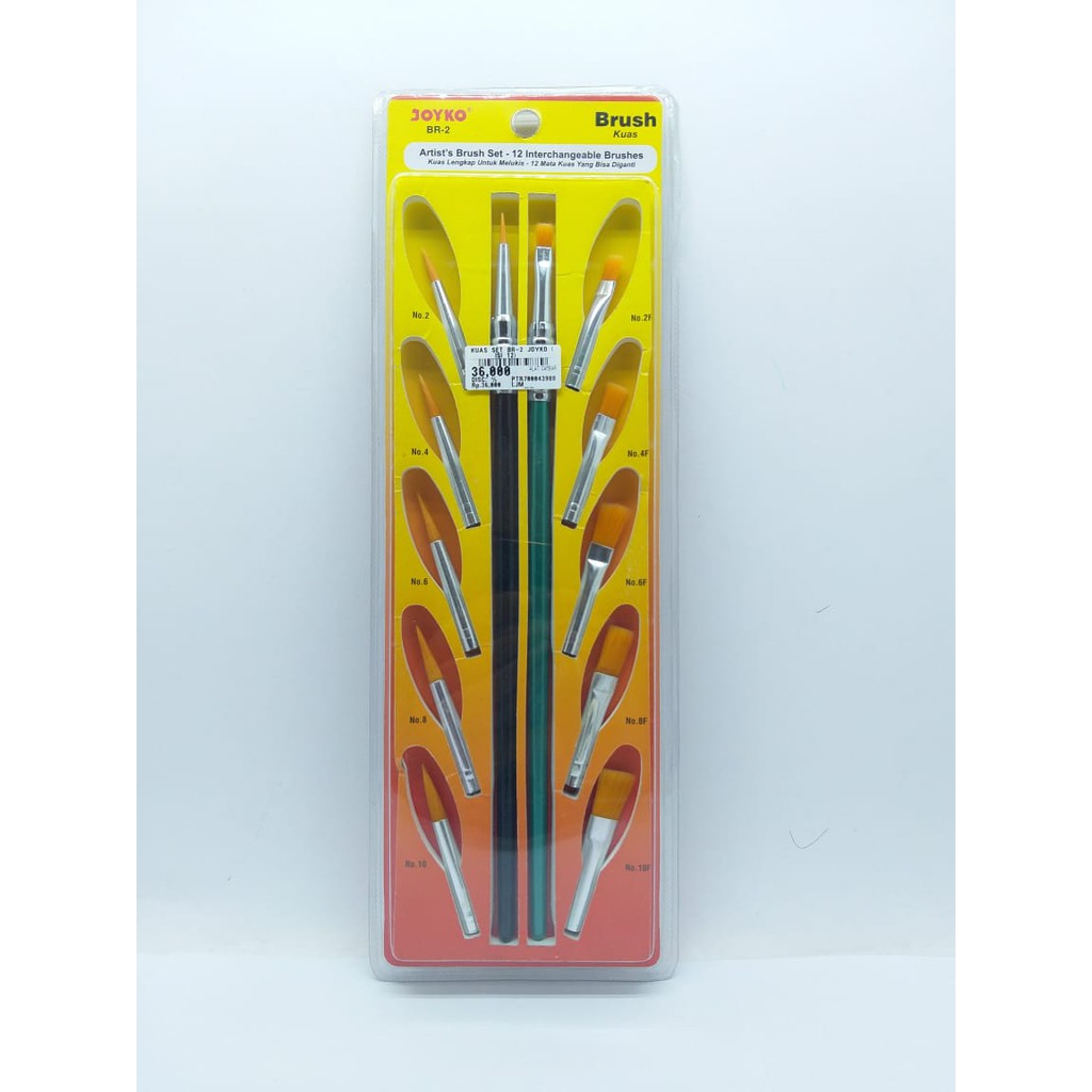 

KUAS SET BR-2 JOYKO (ISI 12) / 700043988