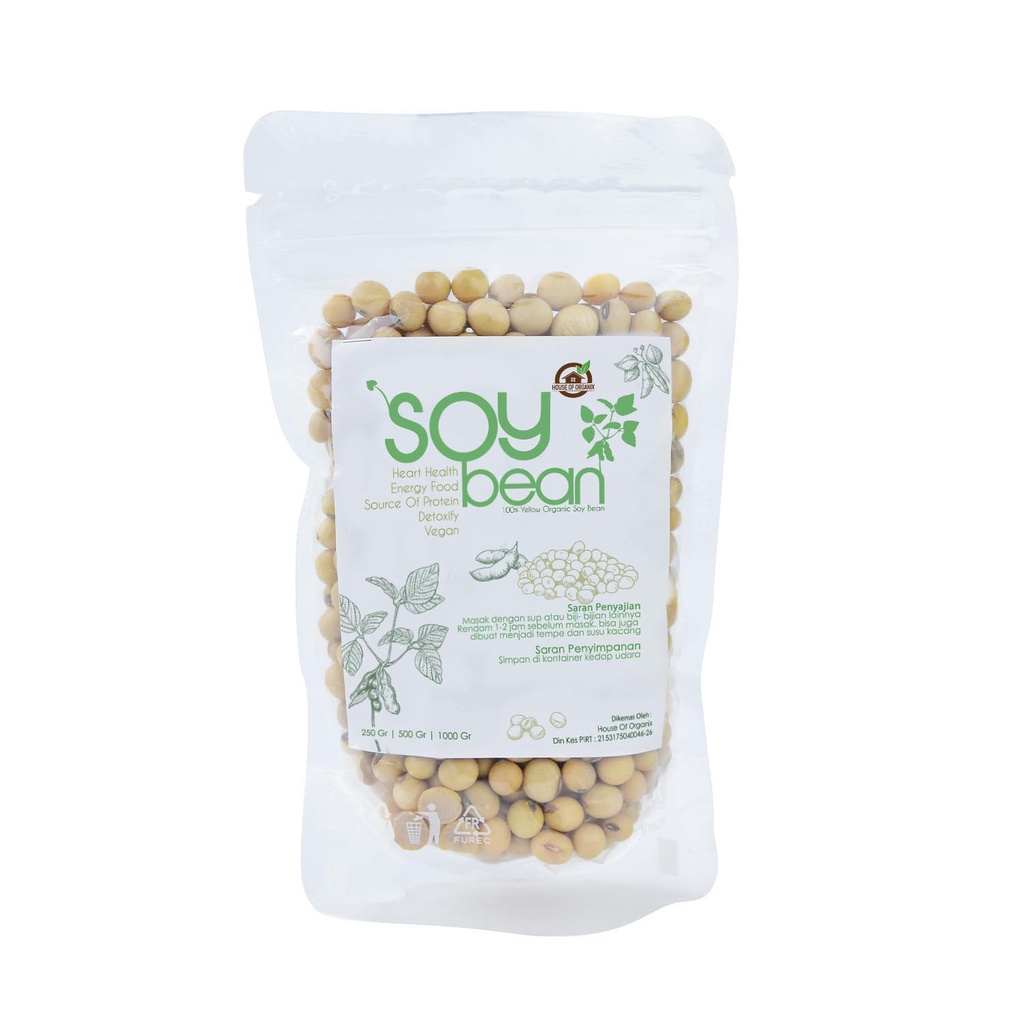 Organic Soy Beans (Kacang Kedelai) 100 Gr