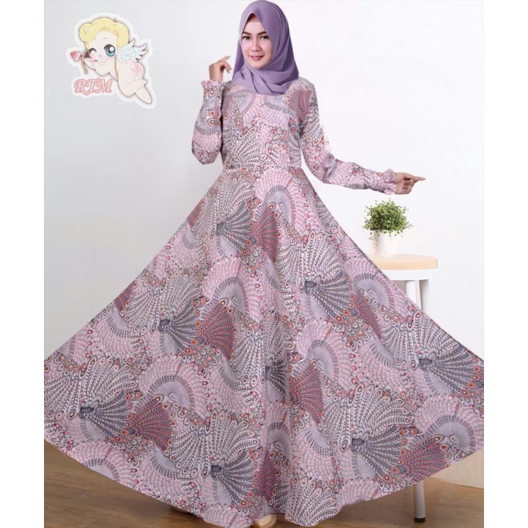 Gamis Ariani Pink Jumbo