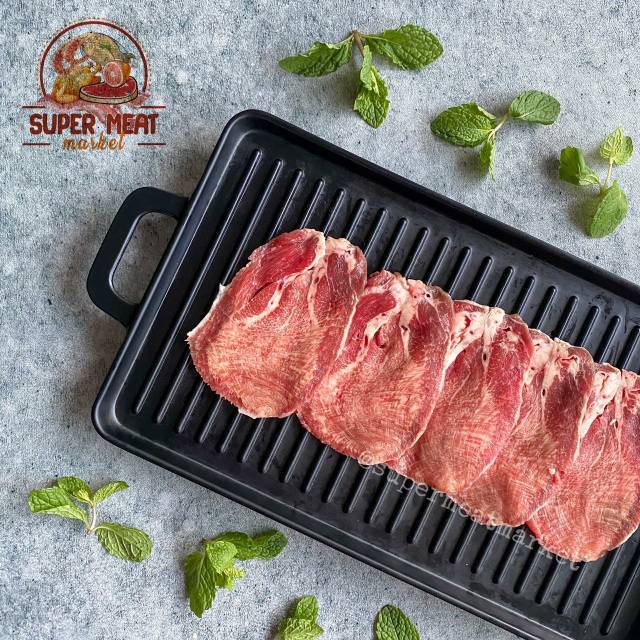 

1kg Gyutan (Lidah Slice) Import AUS