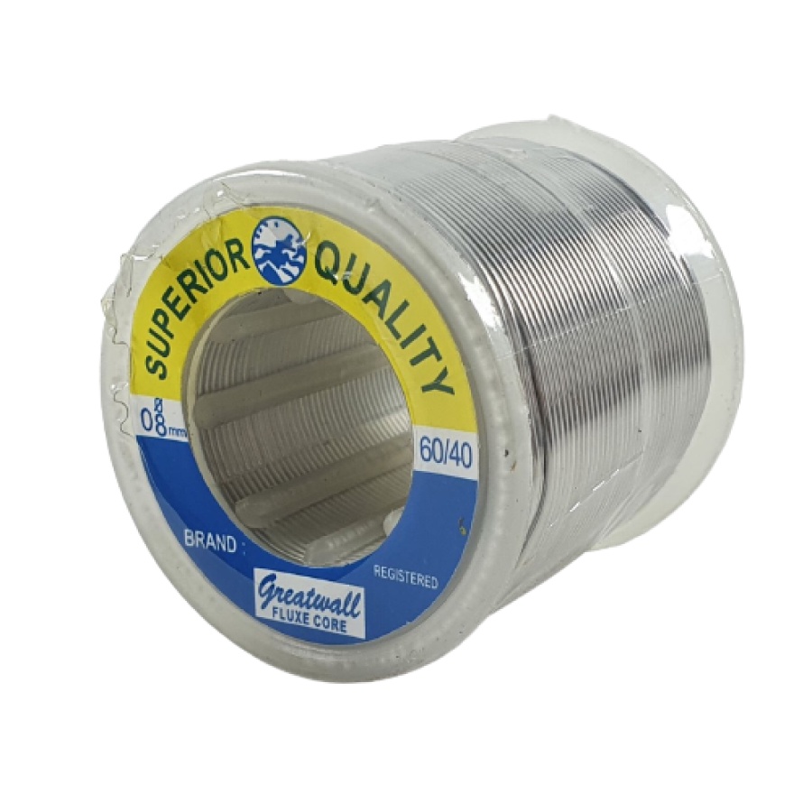 Timah Solder Greatwall 0.8mm 250 gram Timah Roll 0.8 mm 1/4kg