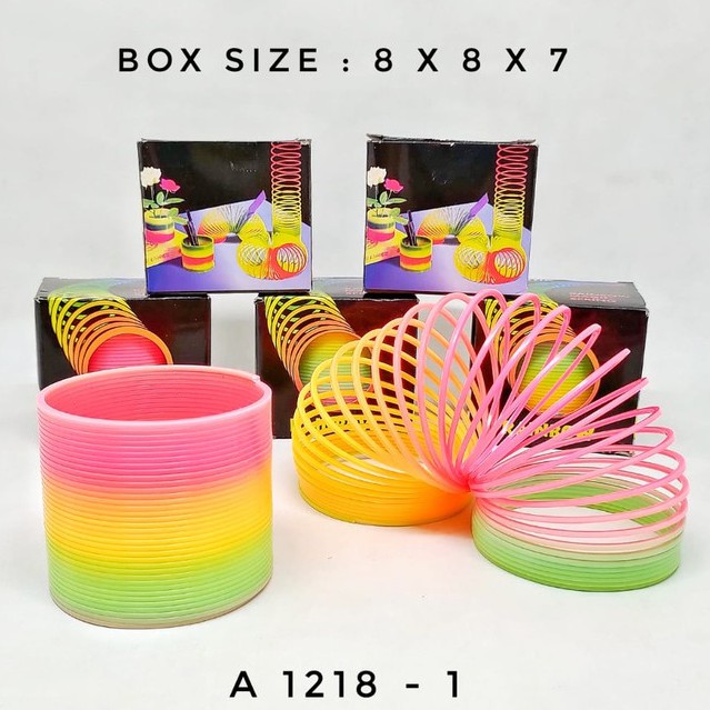 RAINBOW MAGIC SPRING / SLINGKY SPRING RAINBOW / STRESS RELEIVE TOYS