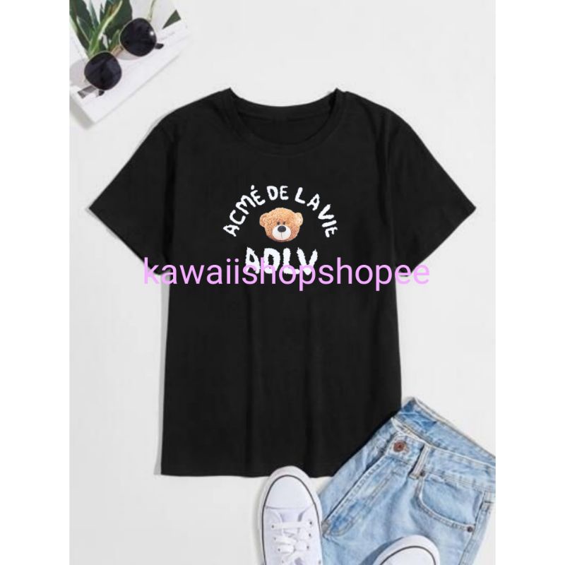 cod tshirt kaos adlv acme de lavie-kaos cotton premium