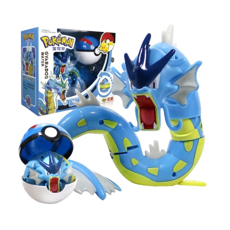 Mainan Anak Pokemon Pokeball Deformation Gyarados