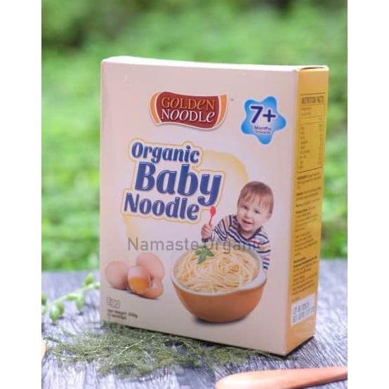 

M4XY GOLDEN NOODLE - ORGANIC EGG BABY NOODLE 200GR DTC2