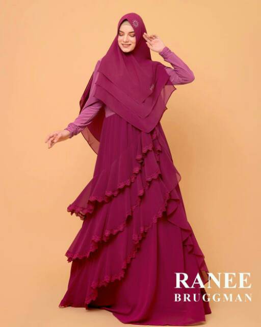 SOFIA By RANEE BRUGGMAN, GAMIS SYARI BAHAN CERUTY, DRESS SYARI, GAMIS SOFIA