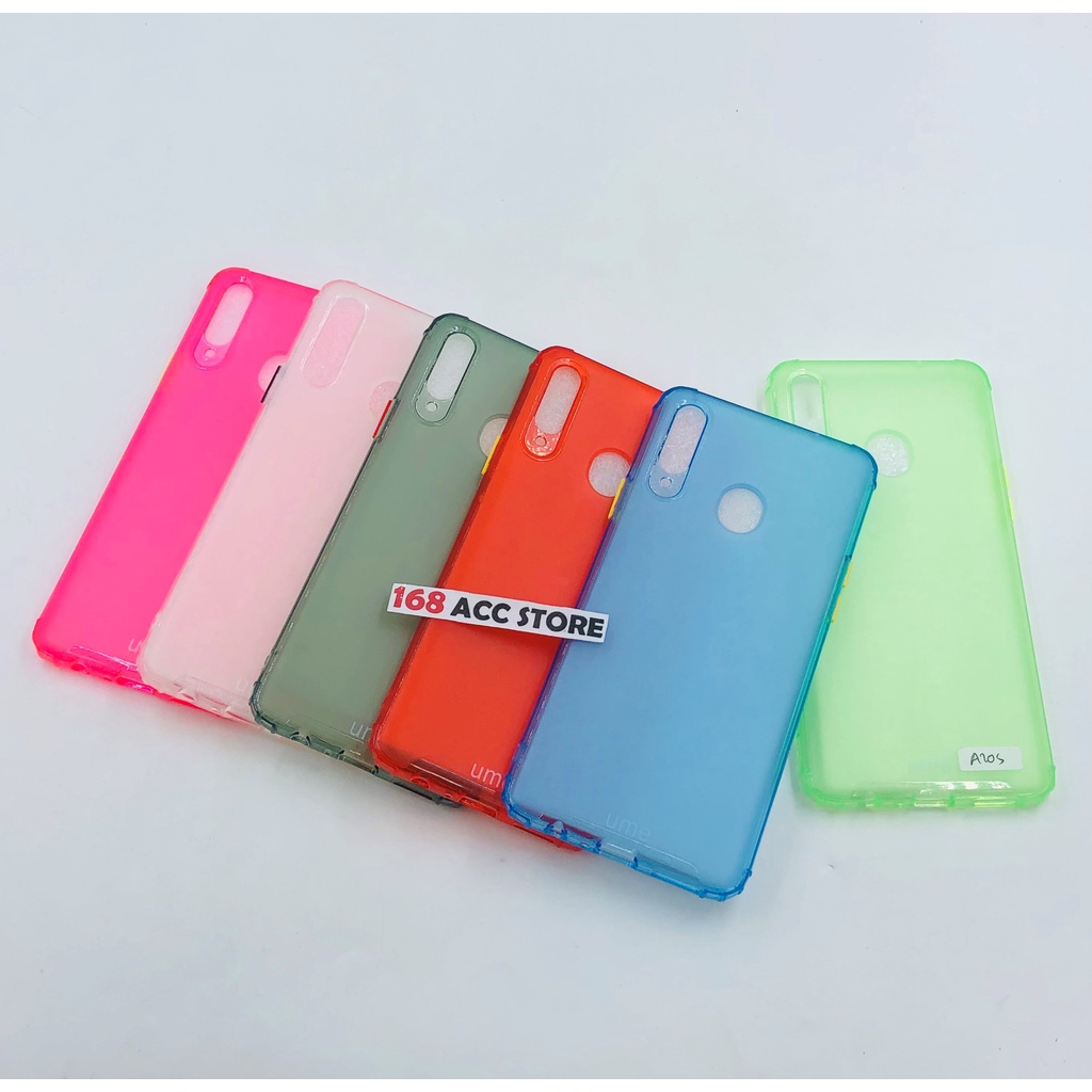 SILIKON SAMSUNG A20S / SOFT CASE SAMSUNG A20S UME RAINBOW