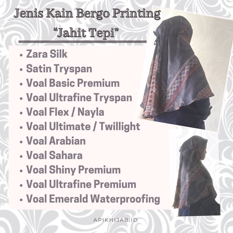 CUSTOM Bergo Printing