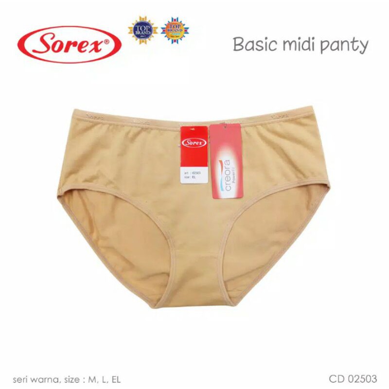 Celana dalam wanita / CD / pakaian dalam Sorex 02503