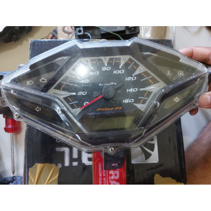 speedometer spidometer vario 125 led old lama non iss