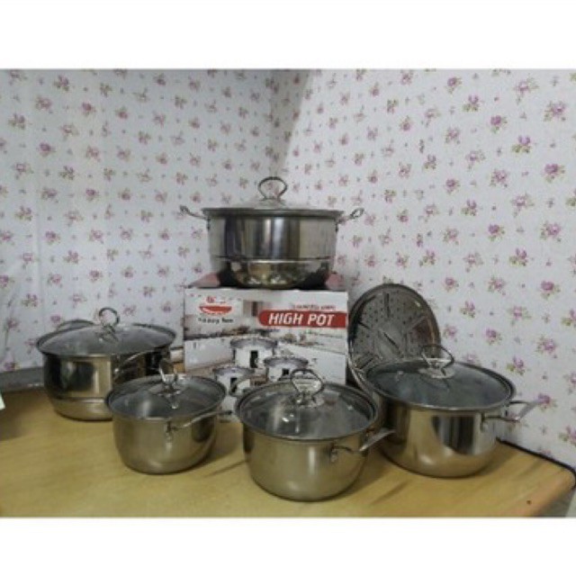 HIGH POT STEAMER HAPPY FUN 12PCS