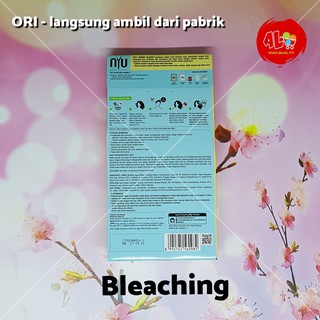  NYU  Natural Bleach  Bleaching  Rambut  Alami NO AMMONIA tidak 