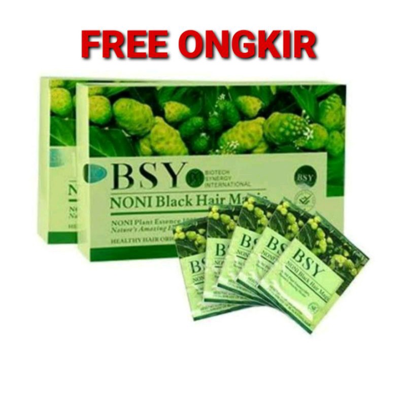 SHAMPOO ORIGINAL BSY NONI BLACK HAIR SAMPO ORGANIC