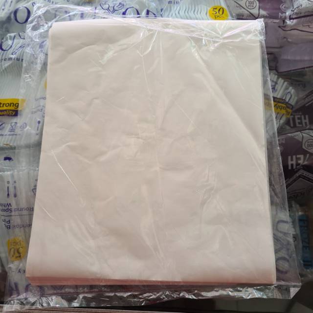 

Kertas MG PAPER KFC 25x27cm bungkus nasi isi 100lembar