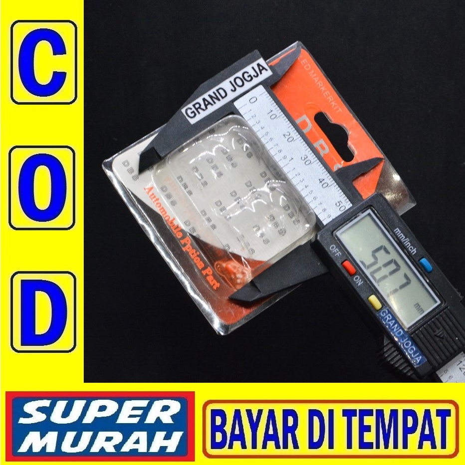 KOM 5G Kemasan Pres Dbs 7x8cm Wadah Lampu Led Motor Sein Sen Kota Gear Stop T10 T5 T20 Universal