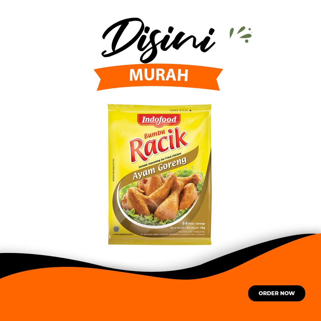 

indofood racik ayam goreng 26gr