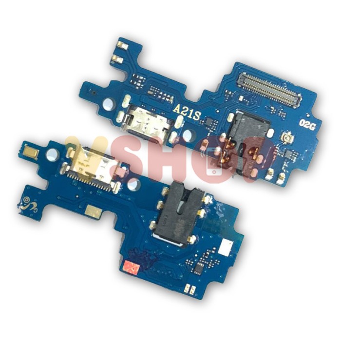 Flexibel Flexible Papan PCB Con Cas Con TC Konektor Charger Samsung A21s A217