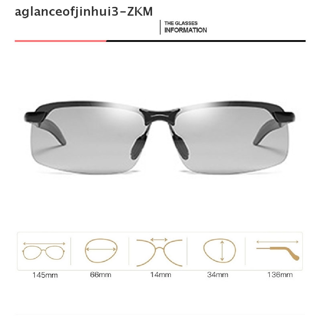 Kacamata Polarized Photochromic Siang Dan Malam Untuk Mengemudi Memancing