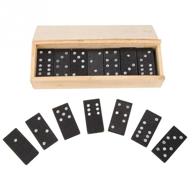 TG-MA VBESTLIFE Mainan Domino Gaple Kayu Board Game 28 PCS - D28