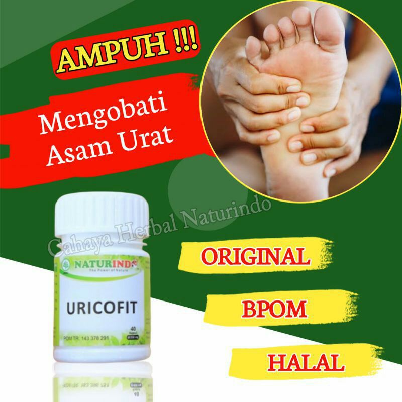 Obat Asam Urat Obat Herbal Asam Urat Obat Kesemutan Jamu Herbal Asam Urat Alami Uricofit Naturindo