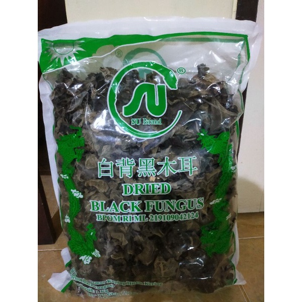 

Jamur kuping Hitam kering 100 gram