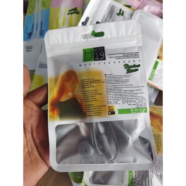 earphones u19 macaron