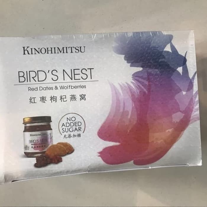 

Kinohimitsu Bird Nest with Red Dates & Wolfberries 6 botol