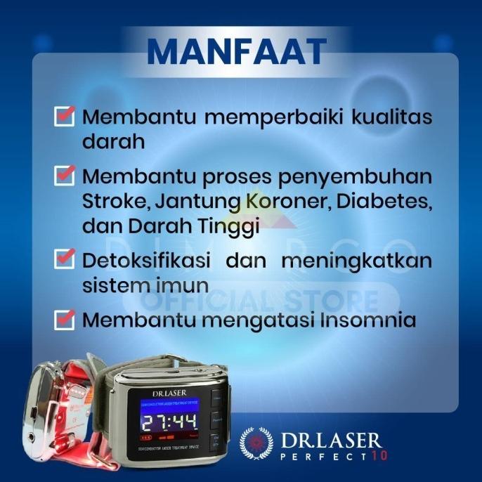 Dr. Laser Perfect 10 Titik Laser Jam Kesehatan Bergaransi