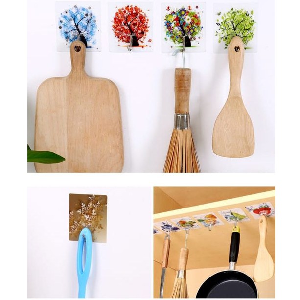 Gantungan Tempel Hook Ajaib Gantungan Dinding Kait Magic Serbaguna Kamar Mandi Dapur / Hanger Cantol
