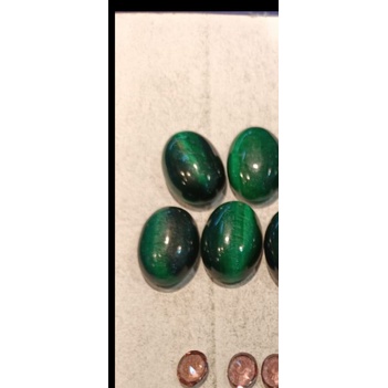 batu akik cincin permata bulu macan hijau Lumajang