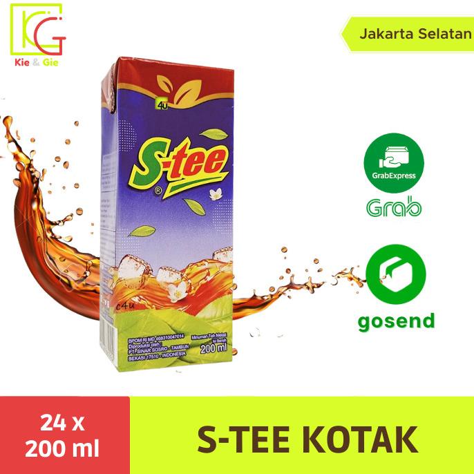 

[COD] Stee S-tee Teh kotak, 200ml 1 dus isi 24 pcs [COD]