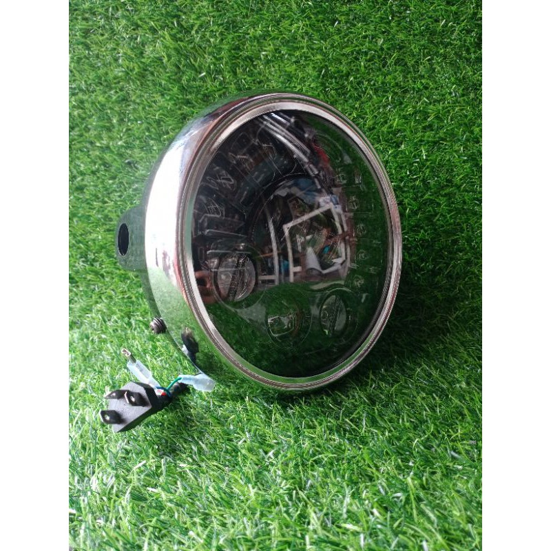 lampu daymaker 7 inch 19 LED set batok mp primus