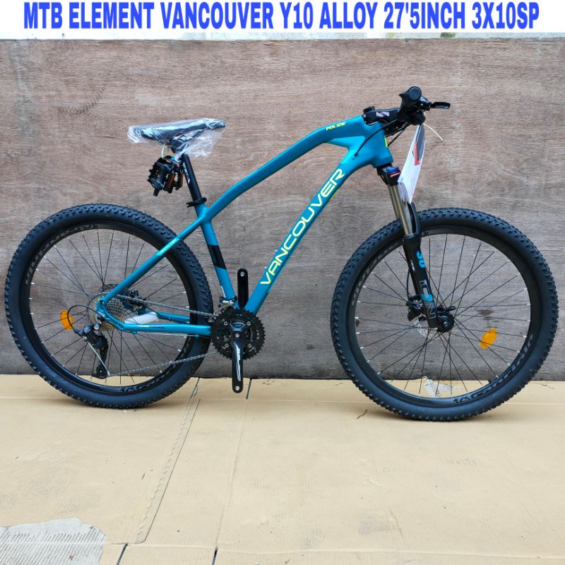 Sepeda Gunung MTB Element Vancouver Y10 Alloy 27'5Inch Rem Hydraulic