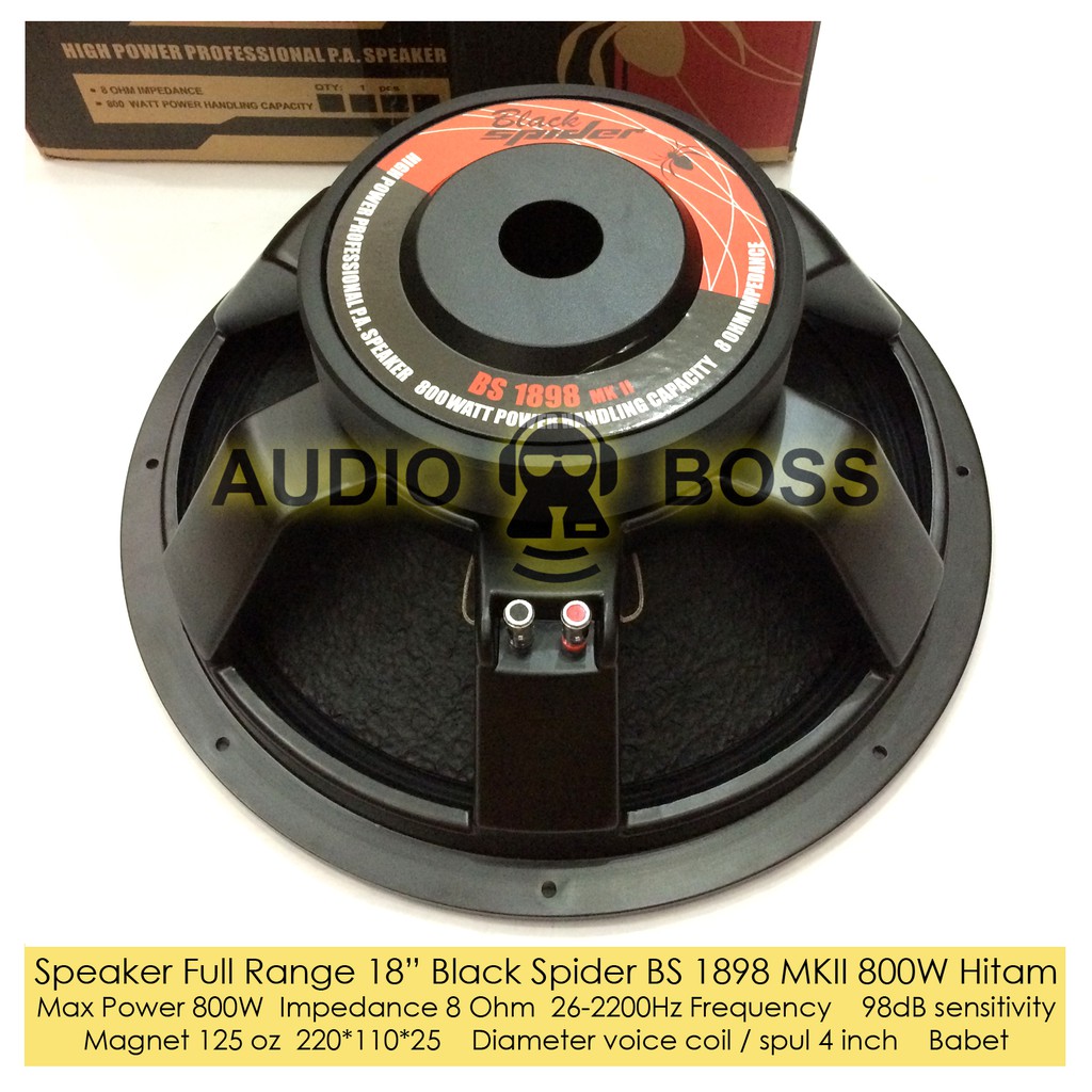 speaker 18 inch 800 watt