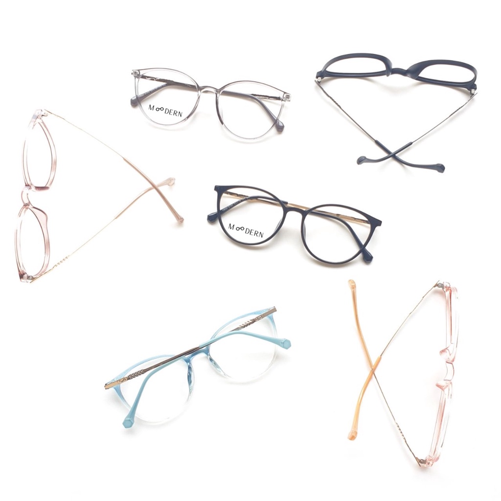 - 𝐌𝐨𝐨𝐝𝐞𝐫𝐧 - Frame Kacamata M8184 Unisex