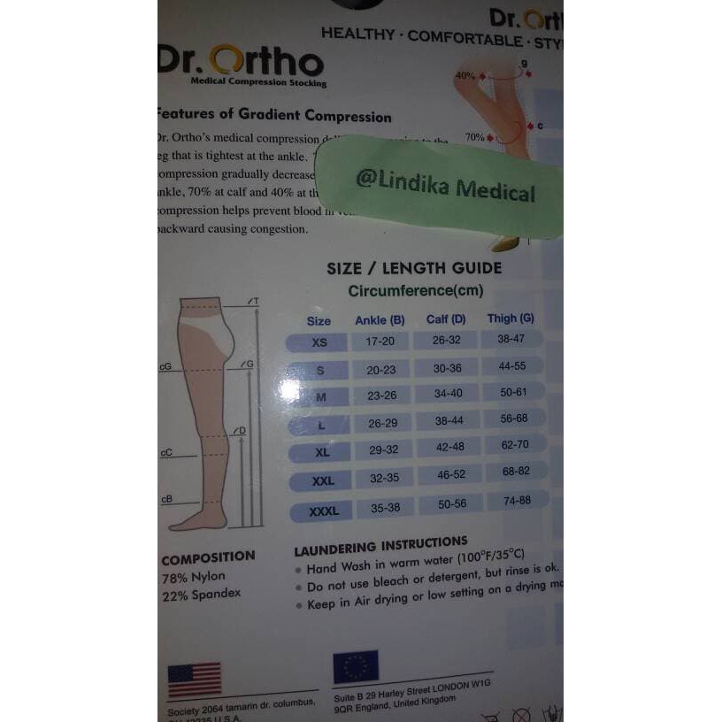 medical compression stocking