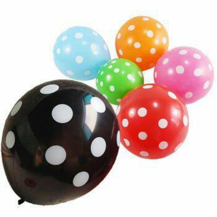 balon bintik polkadot pernak pernik pesta party ulang tahun dan mainan anak