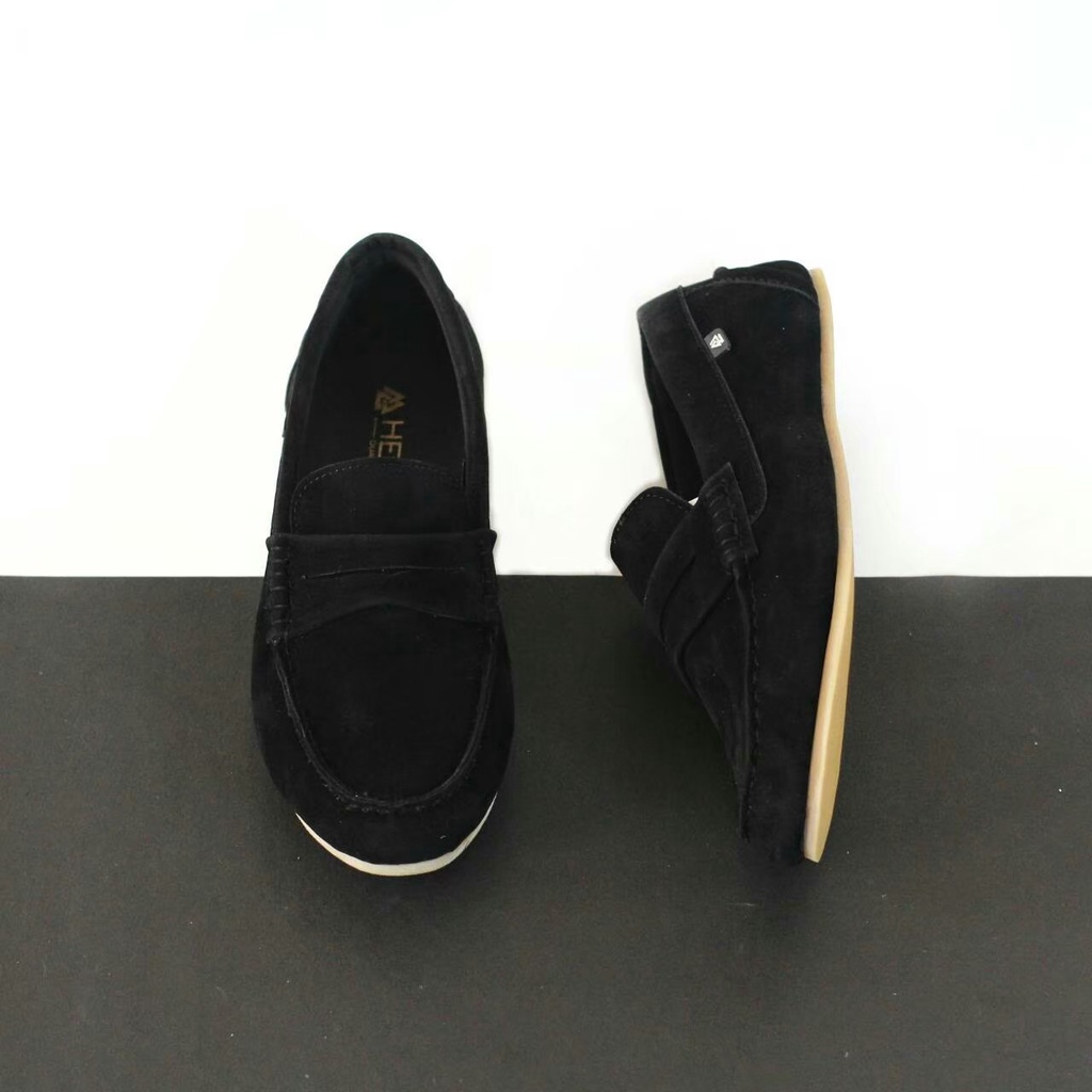 SEPATU SLIP ON LOAFERS PRIA DEWASA HEROES 00 SUEDE PREMIUM FORMAL CASUAL SLIP ON PRIA KERJA KANTOR GURU PNS PESTA RESMI NYAMAN || SLIP ON PRIA PANSUS BERKUALITAS 2022