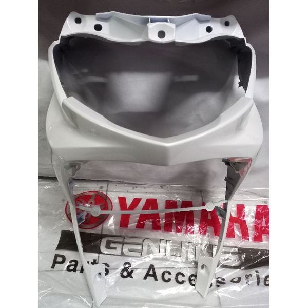 tameng panel depan besar mio soul gt putih orisinil ygp 1kpf831110p1