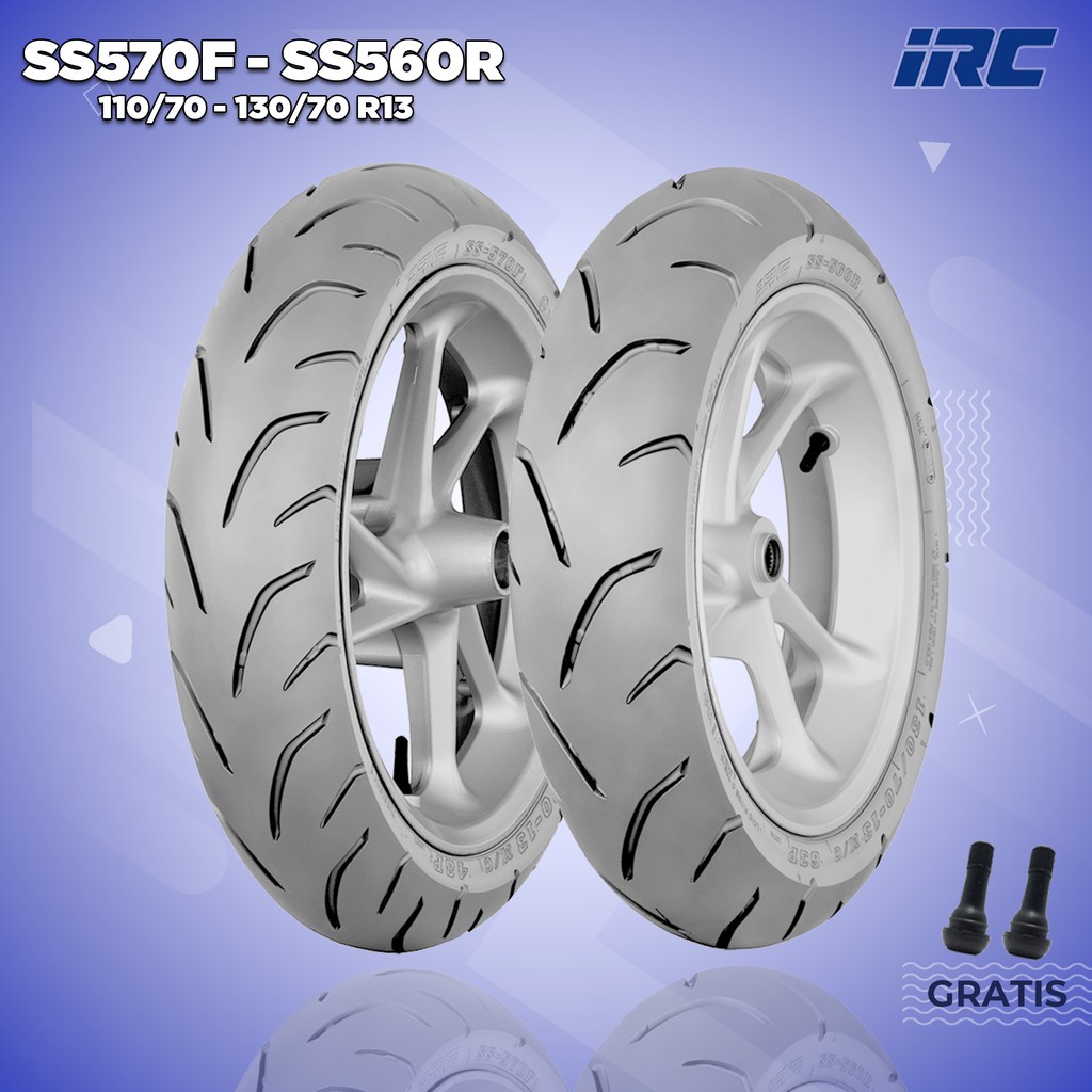 Paket Ban Motor Yamaha Nmax Irc Ss 570f 110 70 Ss 560r 130 70 Ring 13 Tubeless Indonesia