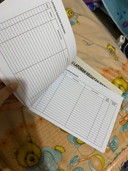 Terlaris Harga Promo Stok Terbatas Buku Laporan Kegiatan Magang Magang Notaris Calon Notaris Shopee Indonesia