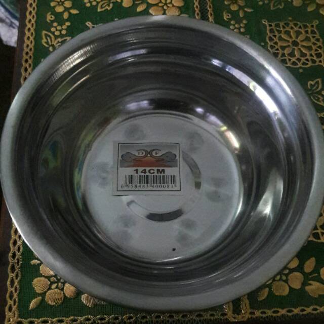 Kobokan Stainless / Baskom Kecil Stainless 14cm