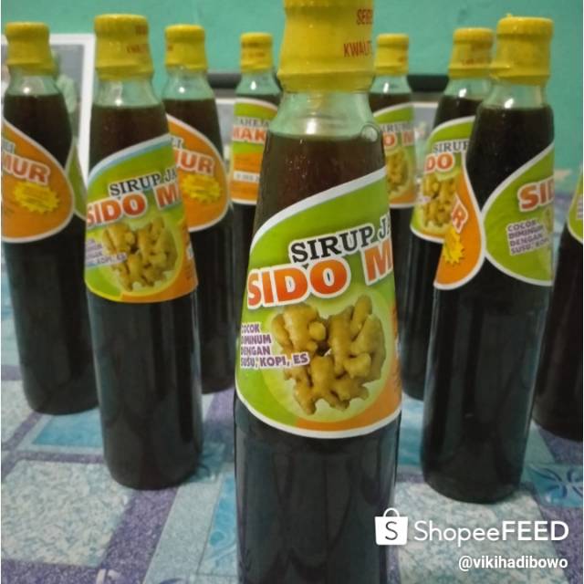 

Sirup jahe SIDO MAKMUR