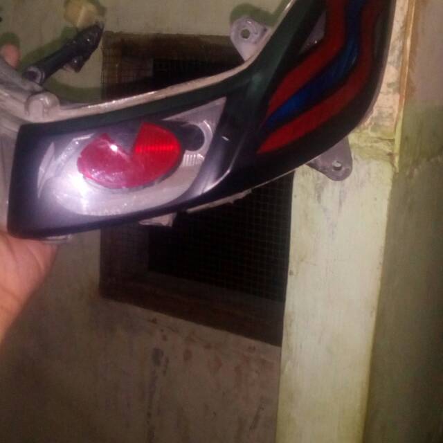 Stiker lampu bawah mio sporty