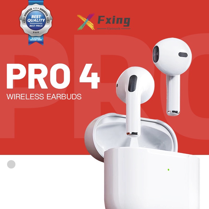 【BT010】Fxing Pods 4 TWS Mini Earphone Headset Bluetooth 5.0 earphones BT Handset Dengan Popup