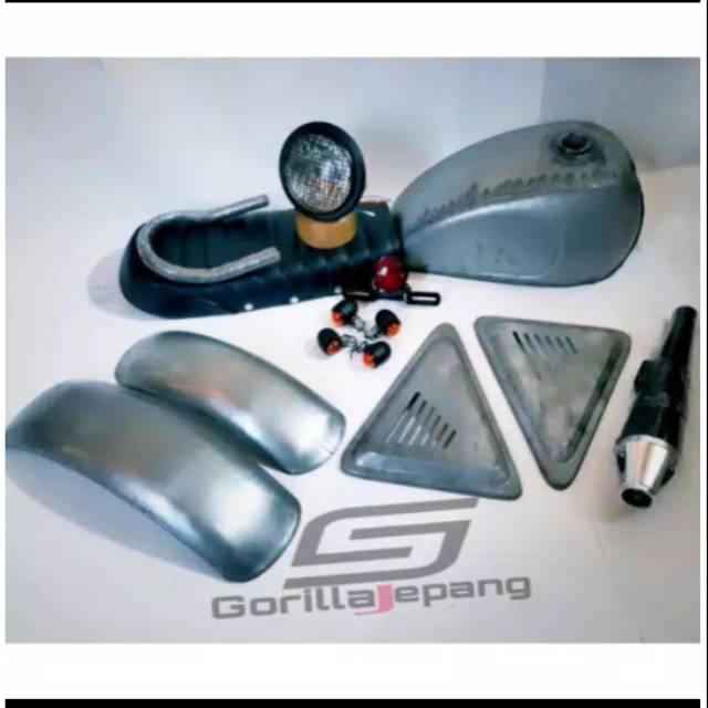 Sepaket body japstyle tangki triumph bahan tebal