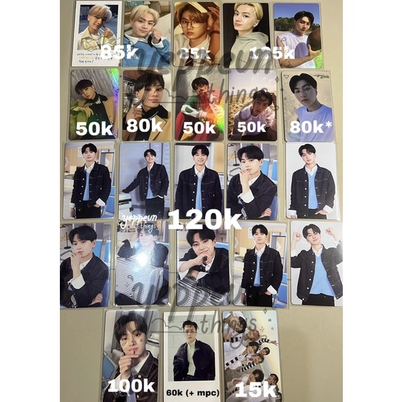PHOTOCARD ENHYPEN JAY GROUP PC EXCLU HOLO SPC TC ENCOM ODY CHARY ESSE SCYLLA LS