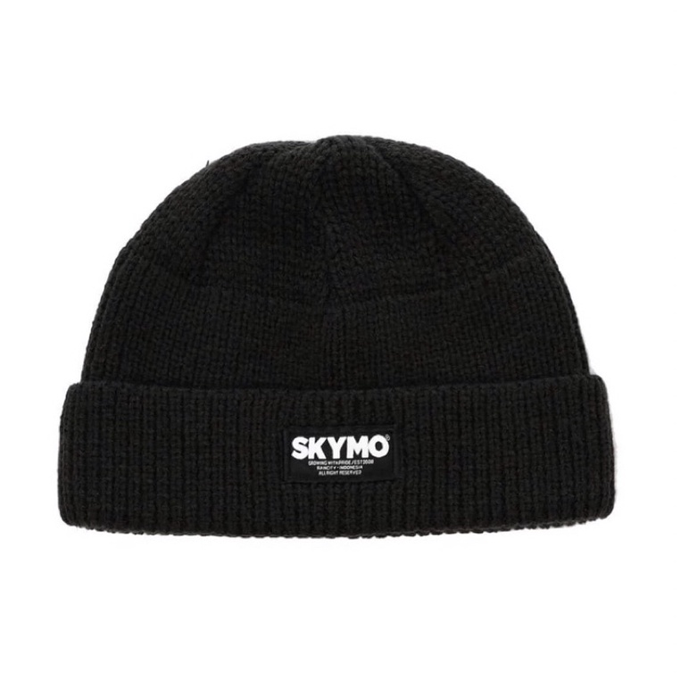 COD Topi Kupluk Beanie Skymo / Kupluk Rajut / Kupluk Pria Wanita Terlaris Bahan Tebal Nyaman Dipakai Real Pick