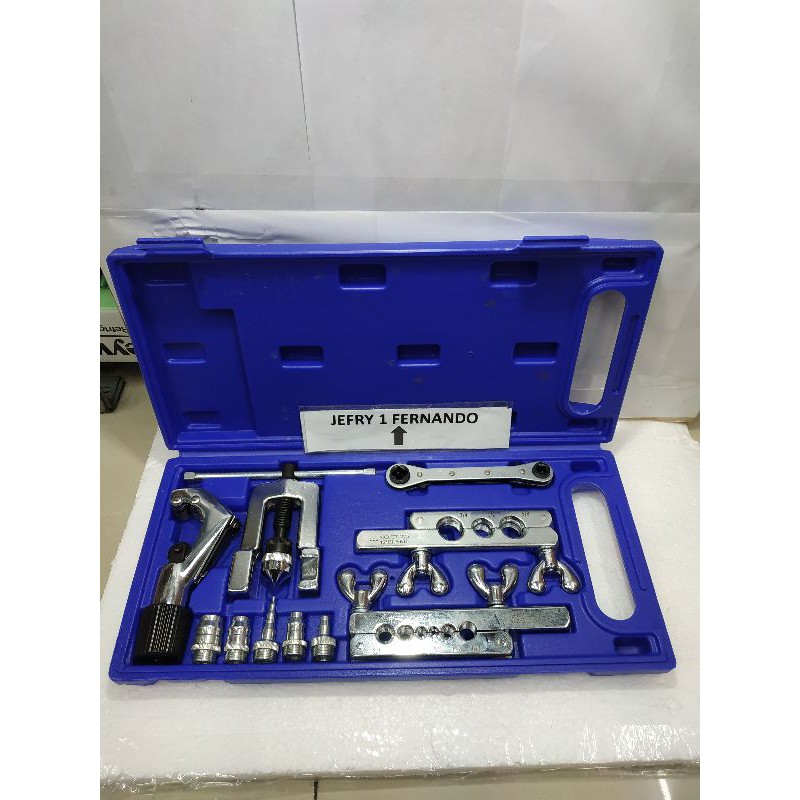 FLARING AC CT278 FLARING TOOL SET CUTTER SWAGING KUNCI RACHET PLUS BOK